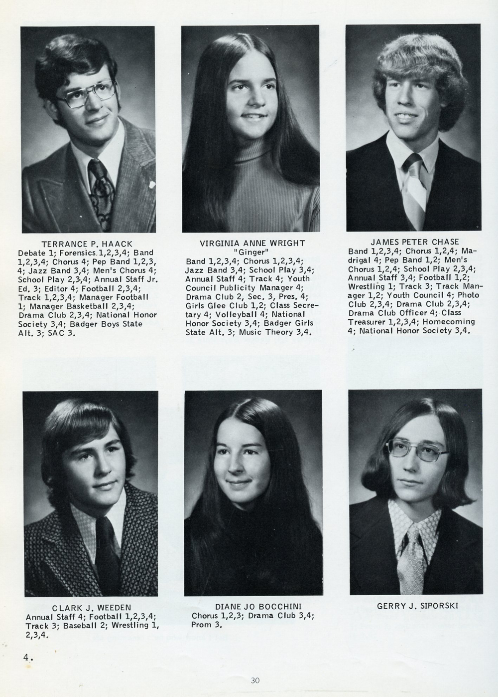 1974 Kohler High School Yearbook, Page 30